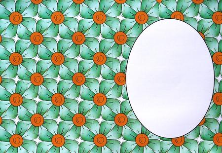 Blue Floral Insert (n) by Margaret Dittmann