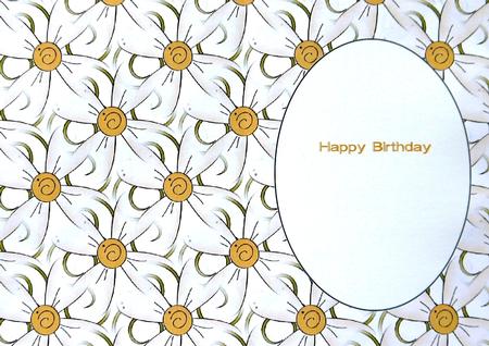 White Floral Insert 2 by Margaret Dittmann