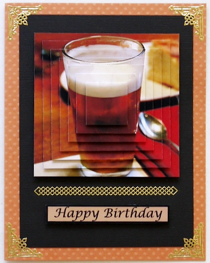 Pint of Beer Square Pyramid by Margaret Dittmann