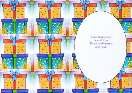 Christmas Present Insert 2 by Margaret Dittmann