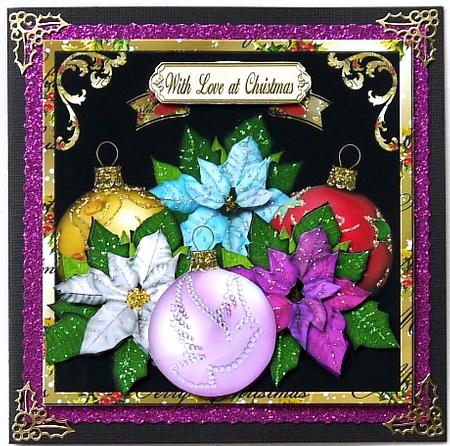 8 x 8" Card Front Mini Kit - May All Your Christmas's by Margaret Dittmann