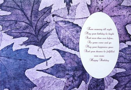 Leaf Amethyst Insert by Margaret Dittmann