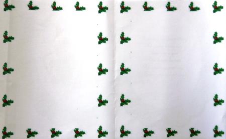 Holly with Red Berries A5 Insert by Margaret Dittmann