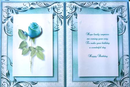 Incert Lovely Aqua Rose by Margaret Dittmann
