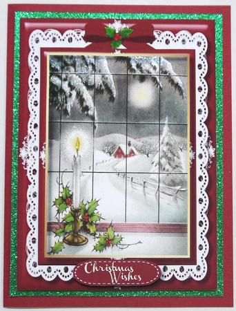 Beautiful Christmas View  by Margaret Dittmann