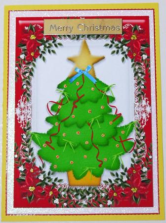Beautiful Christmas Tree A4 by Margaret Dittmann