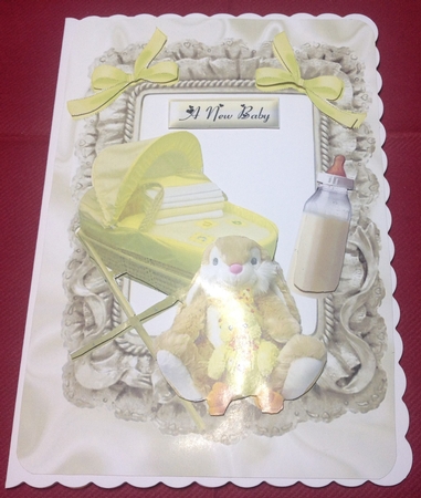 For the New Baby in Lemon by Margaret Hanning