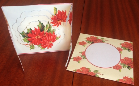 Aperture Gatefold Card Kit - the Christmas Flower by Margaret Hanning