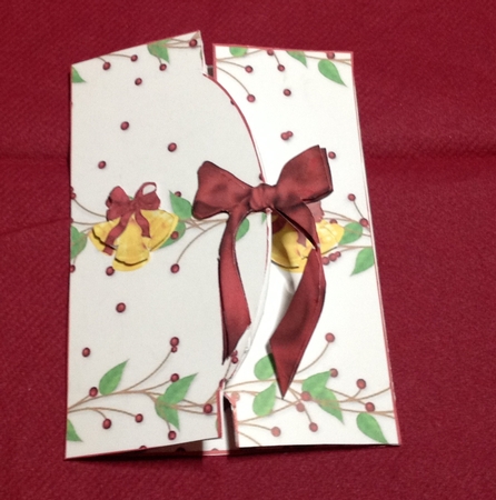 Red Bells - Mini Gatefold by Margaret Hanning
