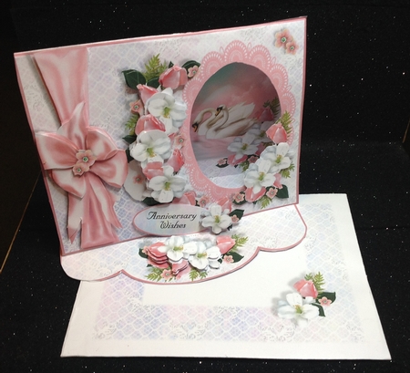 Love Swans - C-thru Add-on Background by Margaret Hanning