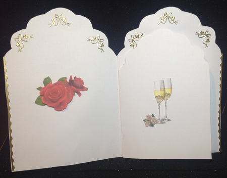 Double Scalloped Topped Card Template - Cu4cu by Margaret Hanning