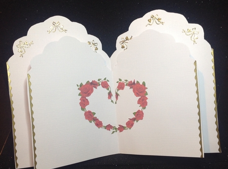 Double Scalloped Topped Card Template - Cu4cu by Margaret Hanning
