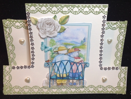 Large Panel Stepper 2 by Margaret Hanning