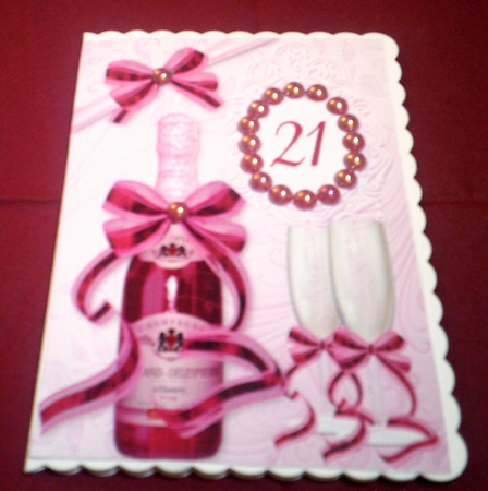 Pink Champagne - Adult Ages, 18, 21, 25, 30, 21 Again! by Margaret Hanning