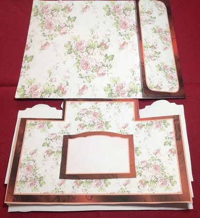Layered Centre Stepper - Rose Buds by Margaret Hanning