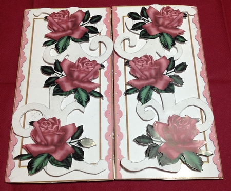 Dpink Rose Fabulous Day Fancy Swirl Gatefold Card & E Kit by Margaret Hanning