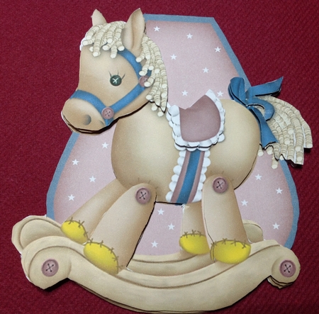 Rocking Horse - Wobble by Margaret Hanning