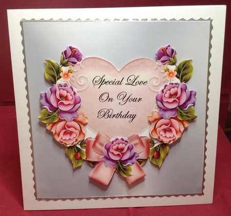 Horseshoe Wedding Card by Margaret Hanning