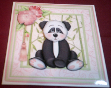 Easily Bamboozled Card Mini Kit & Decoupage by Margaret Hanning