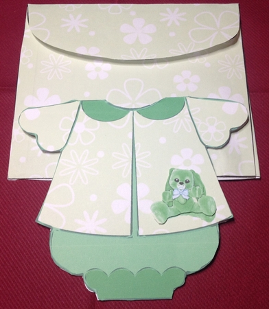 Romper Suit Green by Margaret Hanning