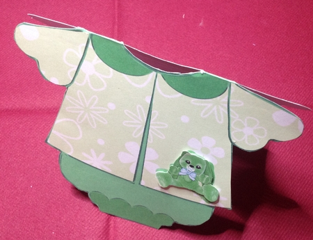 Romper Suit Green by Margaret Hanning