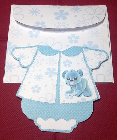 Romper Suit Blue by Margaret Hanning