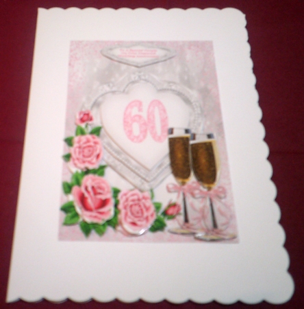 To A Special Couple On Your Diamond Wedding Anniversary Mini Kit by Margaret Hanning