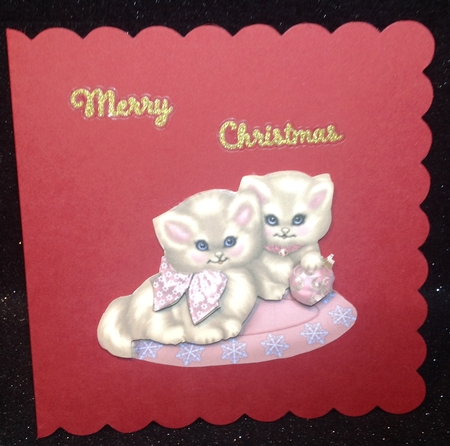 CU Christmas Kittens by Margaret Hanning