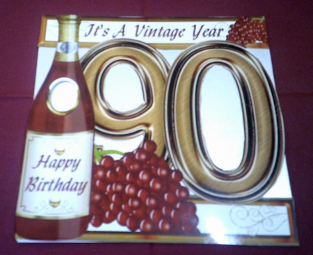 Special Ages - Vintage Year - 90 by Margaret Hanning