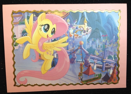 My Little Pony Fluttershy Quick Card by Margaret Hanning