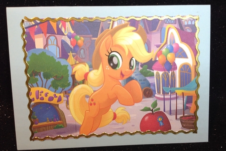 My Little Pony Applejack Quick Card by Margaret Hanning