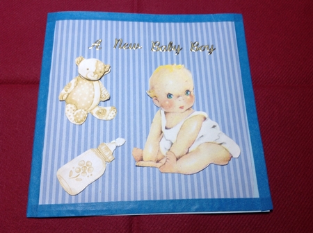 Soft Spring Stripe Paper by Margaret Hanning