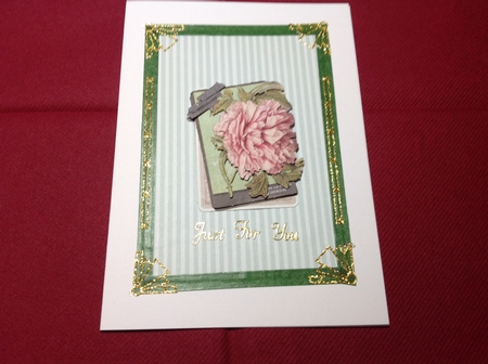 Soft Spring Stripe Paper by Margaret Hanning