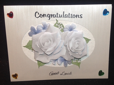 Rose Vignette 7 by Margaret Hanning