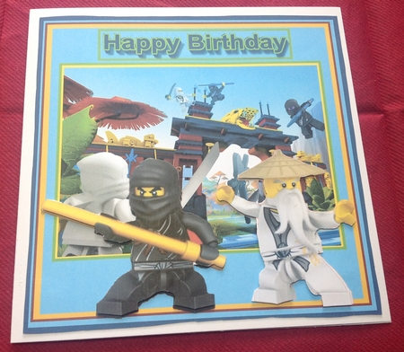 Ninjago For Lewis mini kit by Margaret Hanning