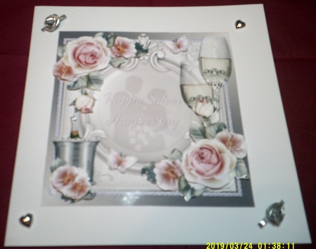 Anniversary, Wedding, Silver Anniversary mini kit by Margaret Hanning