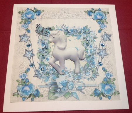 Blue Unicorn by Margaret Hanning