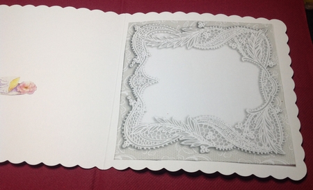  Insert lace Topper by Margaret Hanning