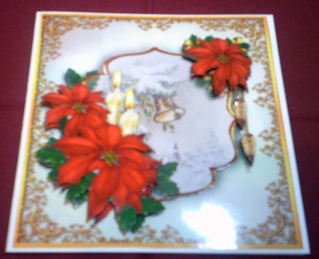 Inspirational Flowers Christmas 1 by Margaret Hanning