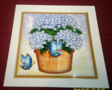 Hydrangeas Mini Kit by Margaret Hanning