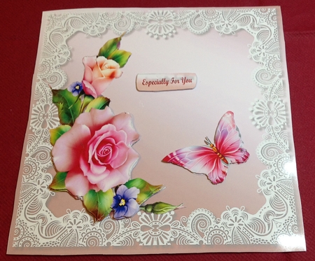 CU  Silk & lace Card Toppers by Margaret Hanning