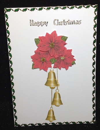 Christmas Floral Step by Step 6 by Margaret Hanning