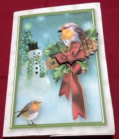 Little Robins - W-Fold Card Mini Kit by Margaret Hanning