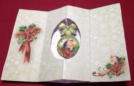 Little Robins - W-Fold Card Mini Kit by Margaret Hanning