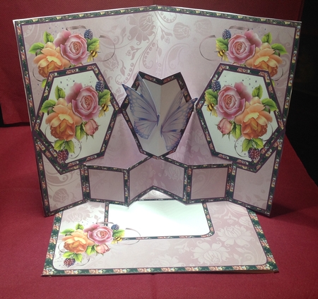 Hex English Roses by Margaret Hanning