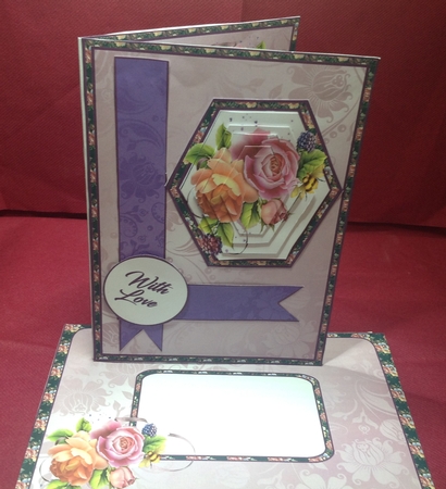 Hex English Roses by Margaret Hanning
