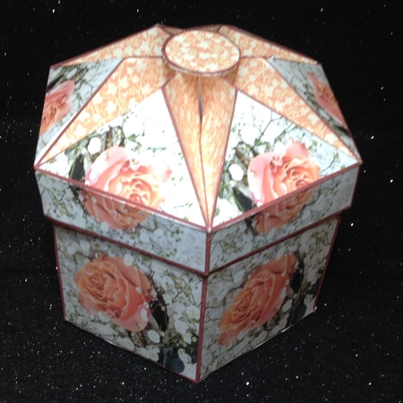 FTBM Peach roses by Margaret Hanning