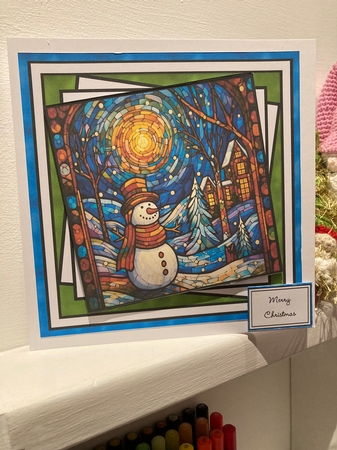 Stained Glass Mixed Christmas Multi Topper Kit by Margaret Holt