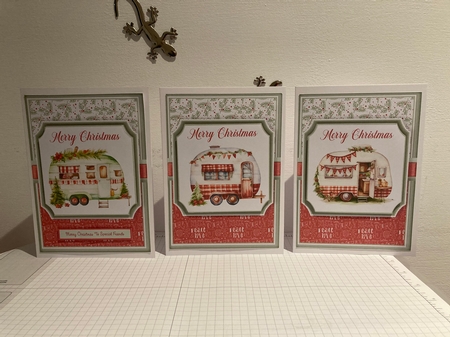 Christmas Camper Topper Kit  by Margaret Holt