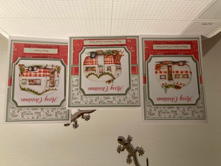 Christmas Camper Topper Kit  by Margaret Holt
